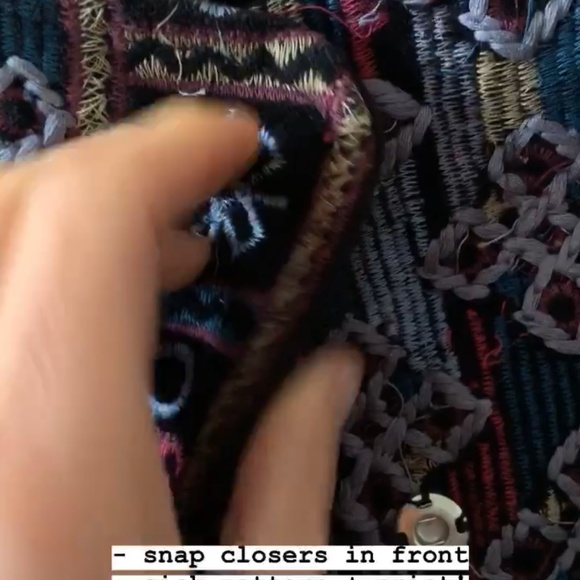 Authentic Antik Batik Quilted Patterns Jacket XS - Picture 7 of 8